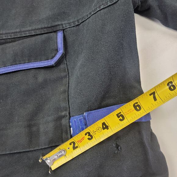 Vintage Y2K Marithe Francois Girbaud Strap Jorts Distressed Shorts Black 40 - Picture 9 of 12